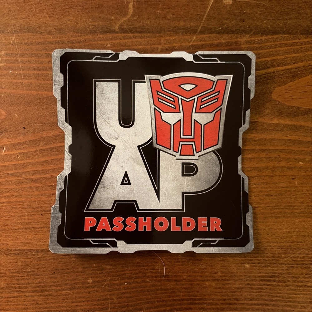 Universal Orlando UOAP Annual Passholder Magnet - Transformers 2026 -New Release